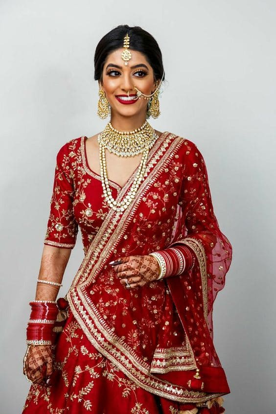 image of Gujarati style drape